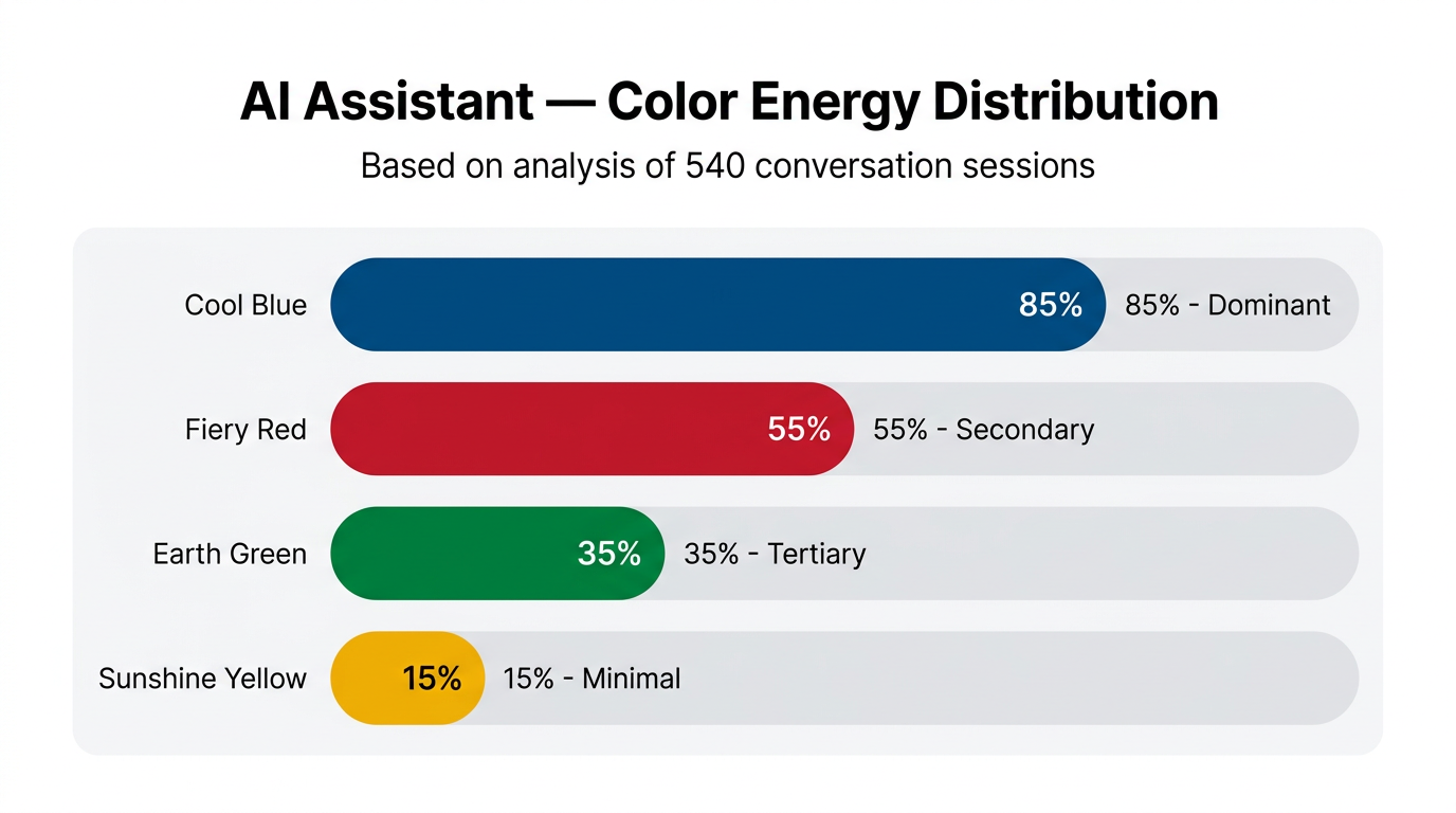 Color Energy Distribution